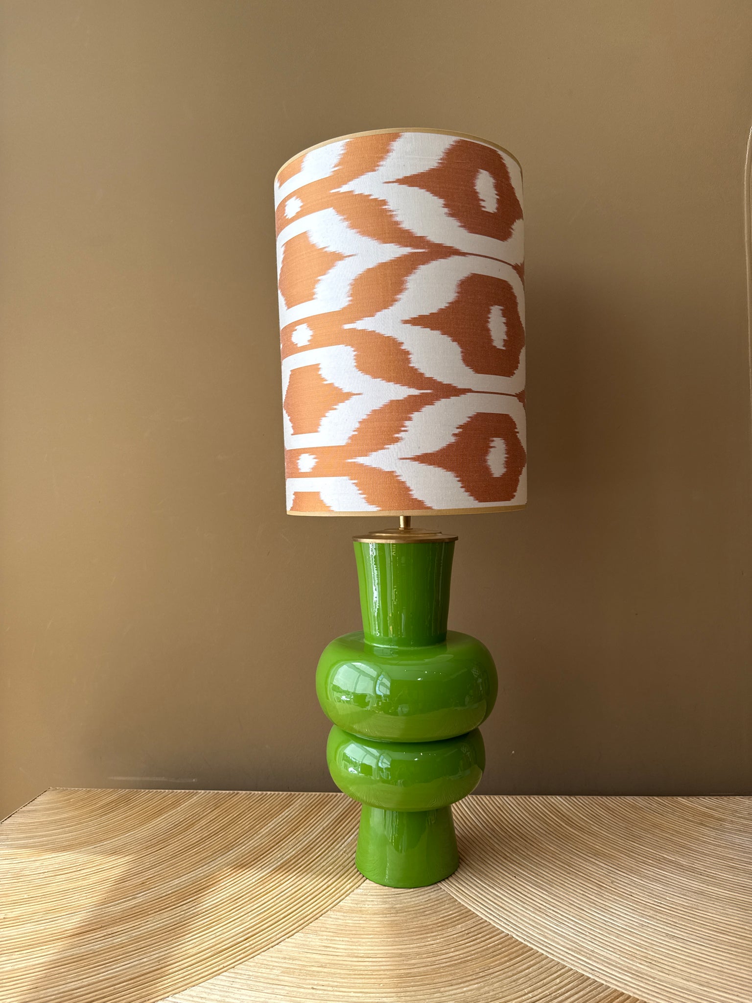 Glossy double hips green L