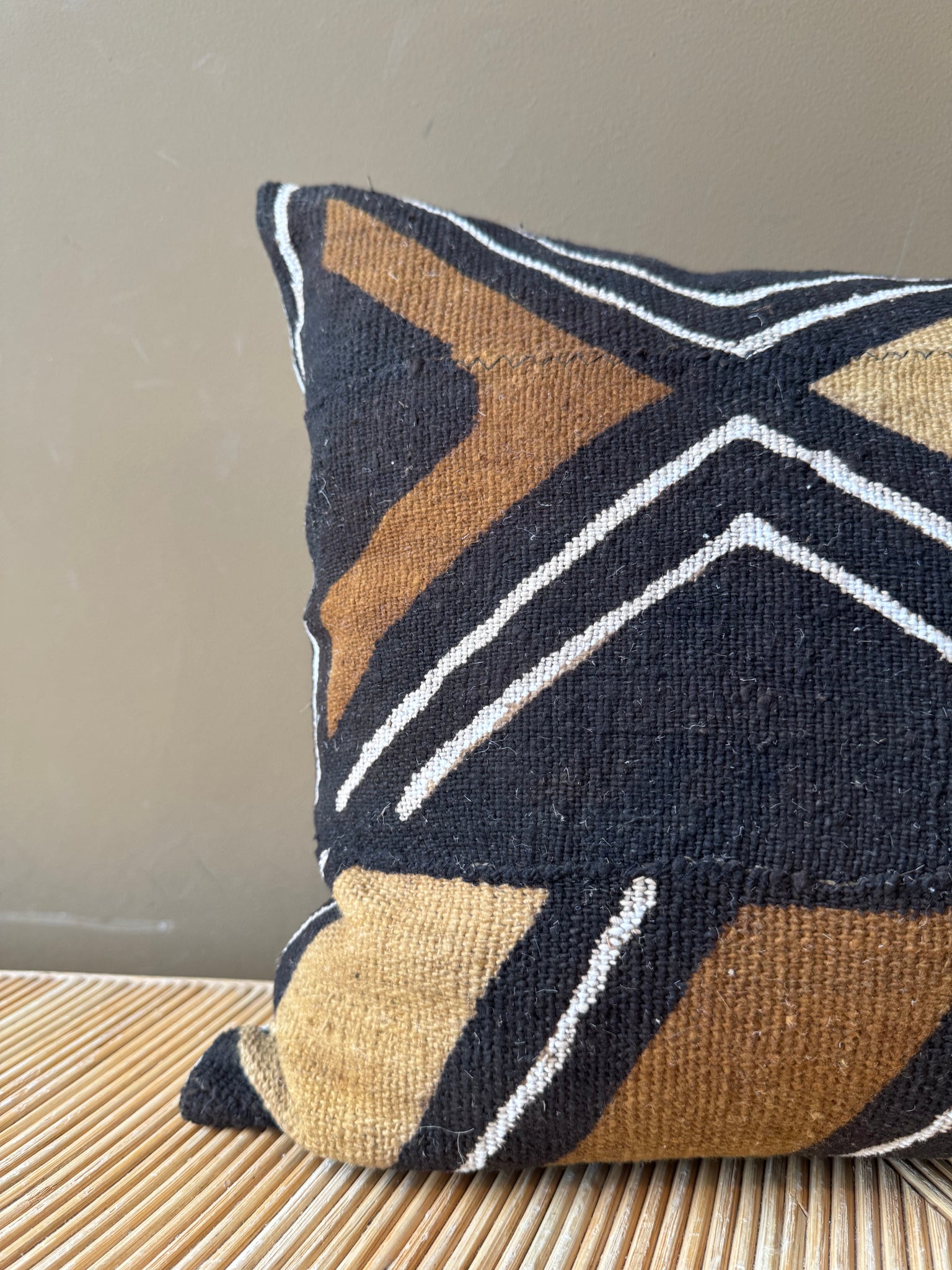 SALE Cushion Mud Cloth - Silk Ikat