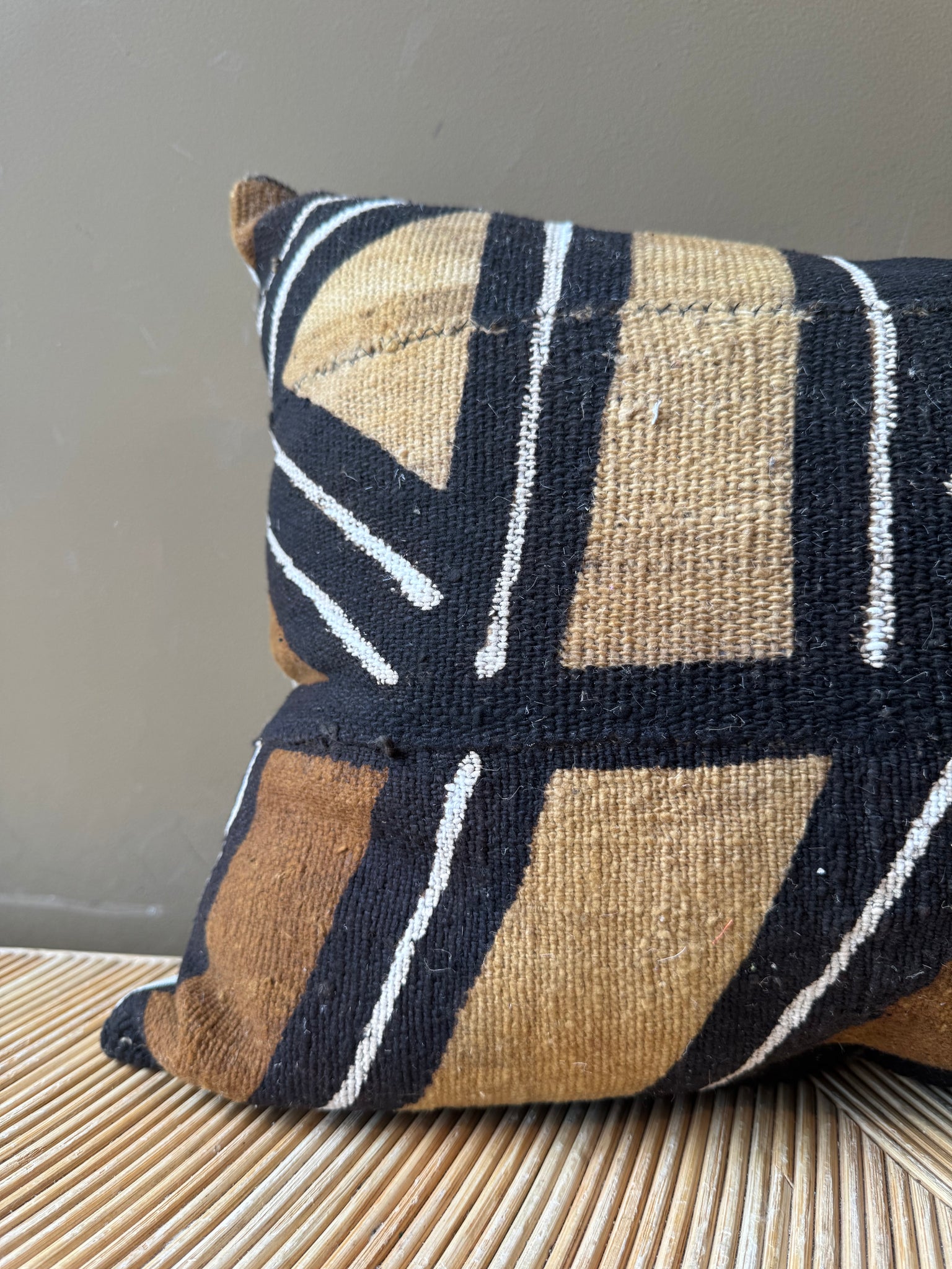SALE Cushion Mud Cloth - Silk Ikat