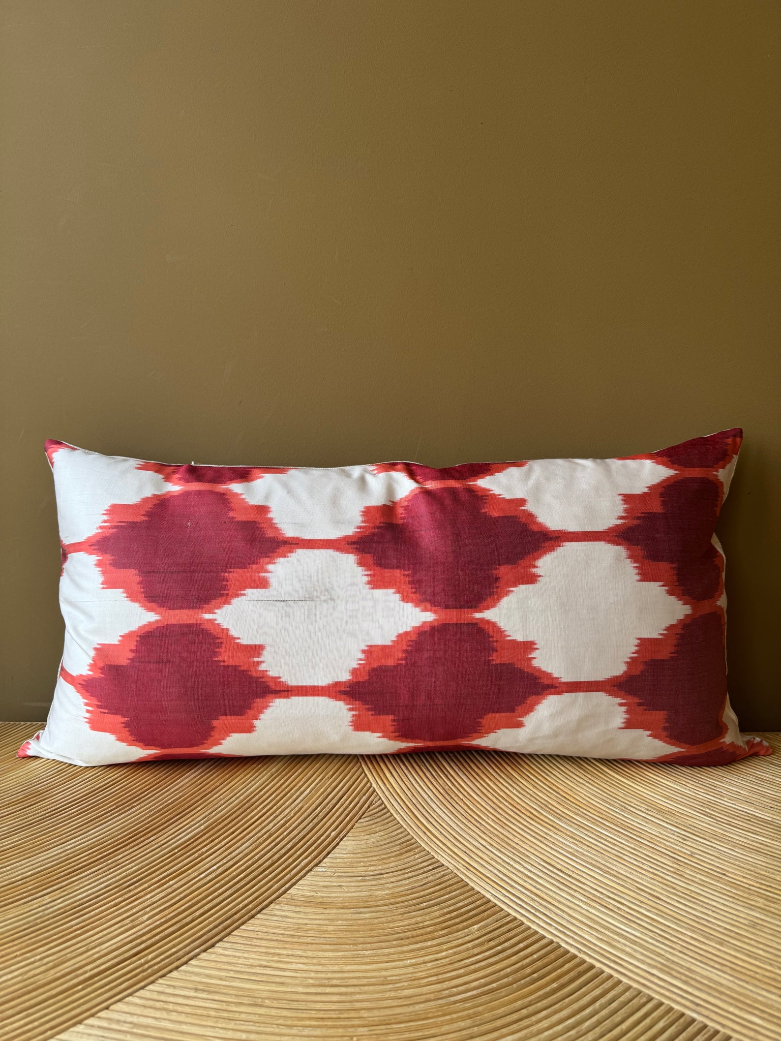 SALE Cushion Pink Souk - Silk Ikat