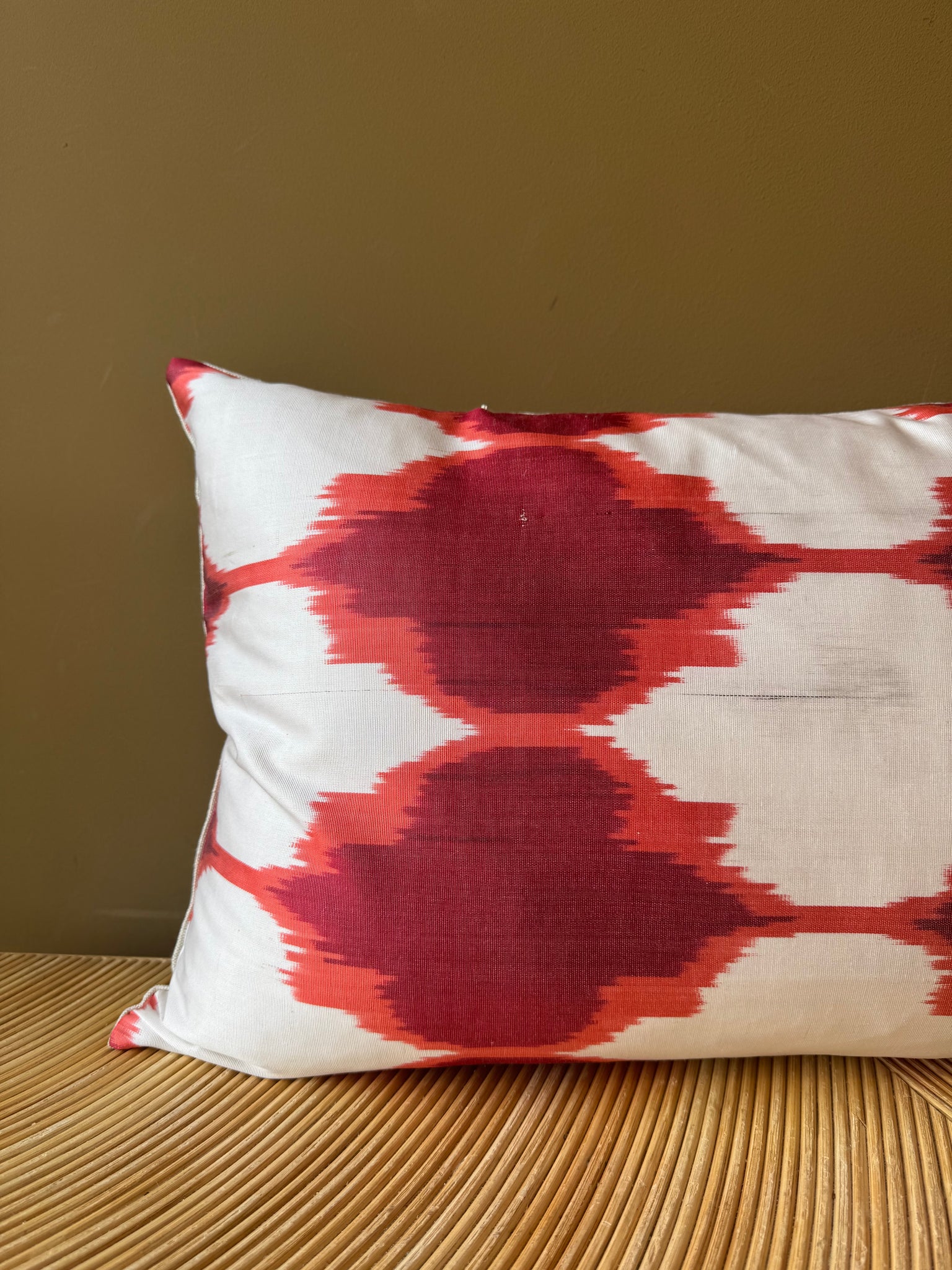 SALE Cushion Pink Souk - Silk Ikat