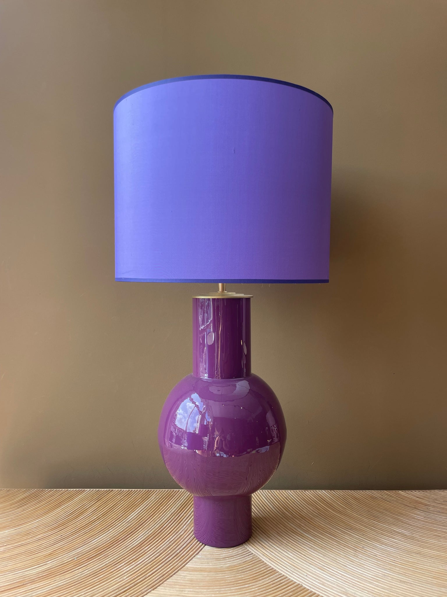 Glossy Belly Purple L