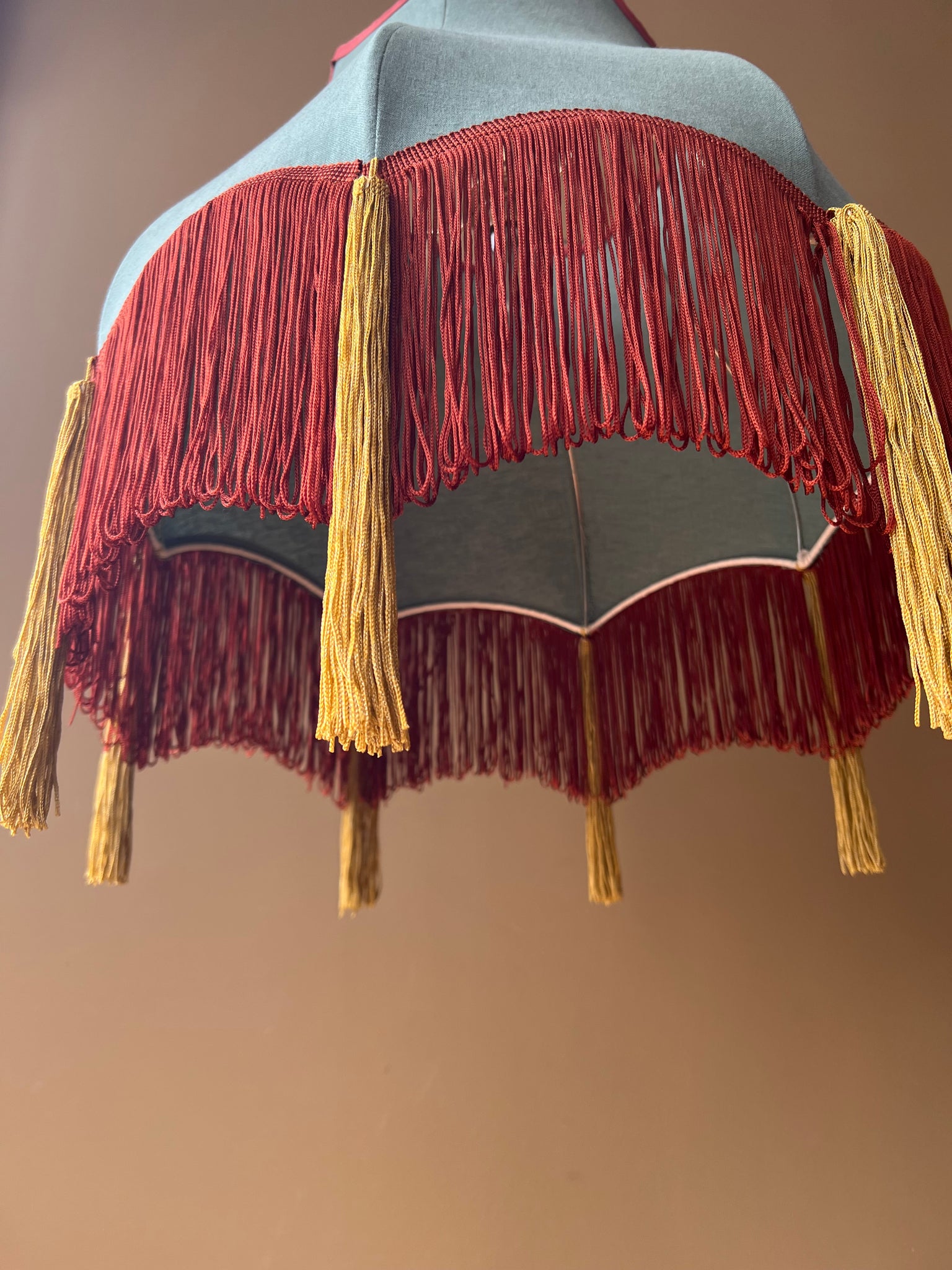 hanglamp_spankap klok met franje_eco linnen 2