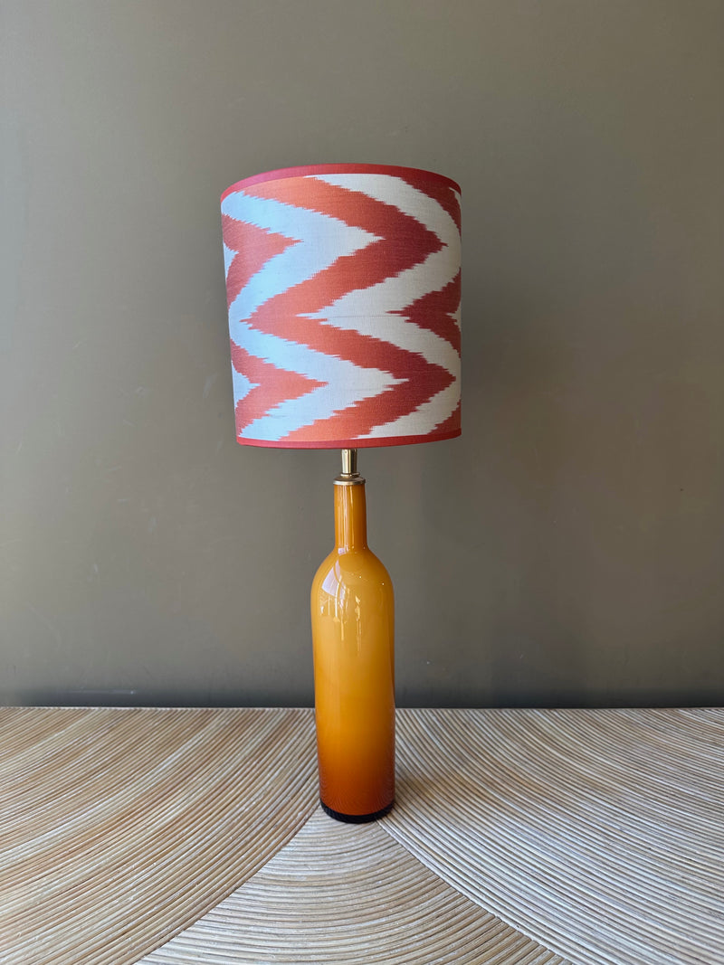 ochre bottle S_terra zigzag