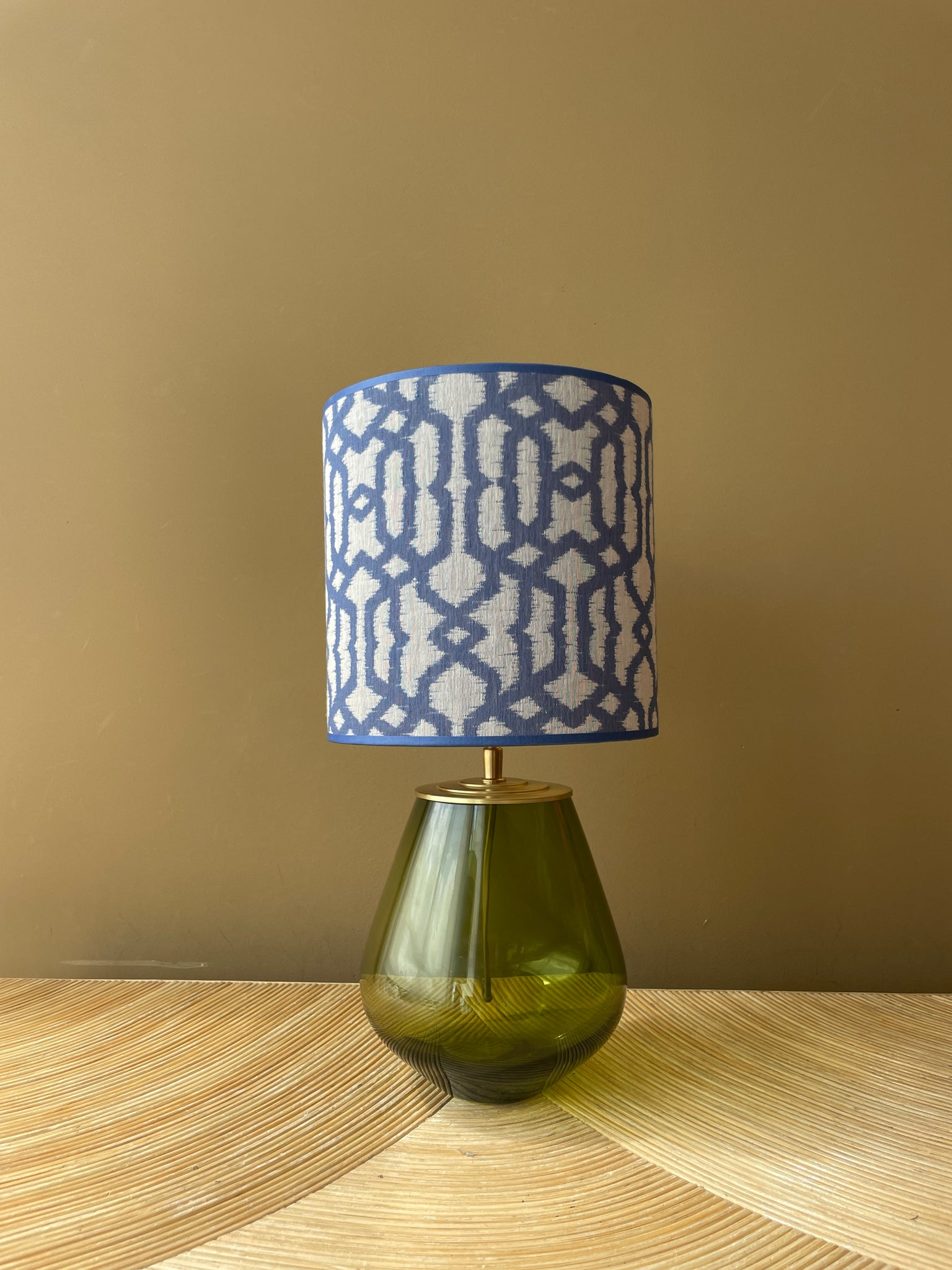 Olive Green Glass