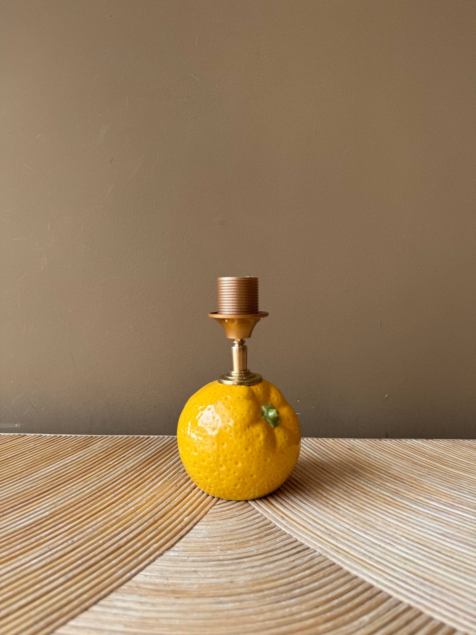 Port-a-table Orange | Bourette Indigo Blue