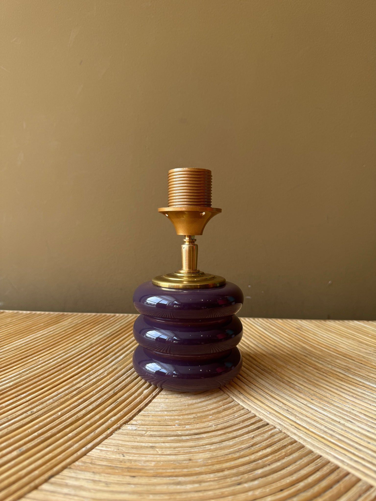 Port-a-table Purple Glass Rings | Ashoka Coral