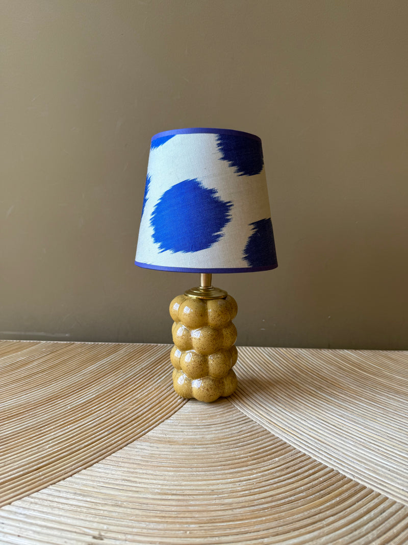 Port-a-table Ochre Pop It S | Purple dots On White