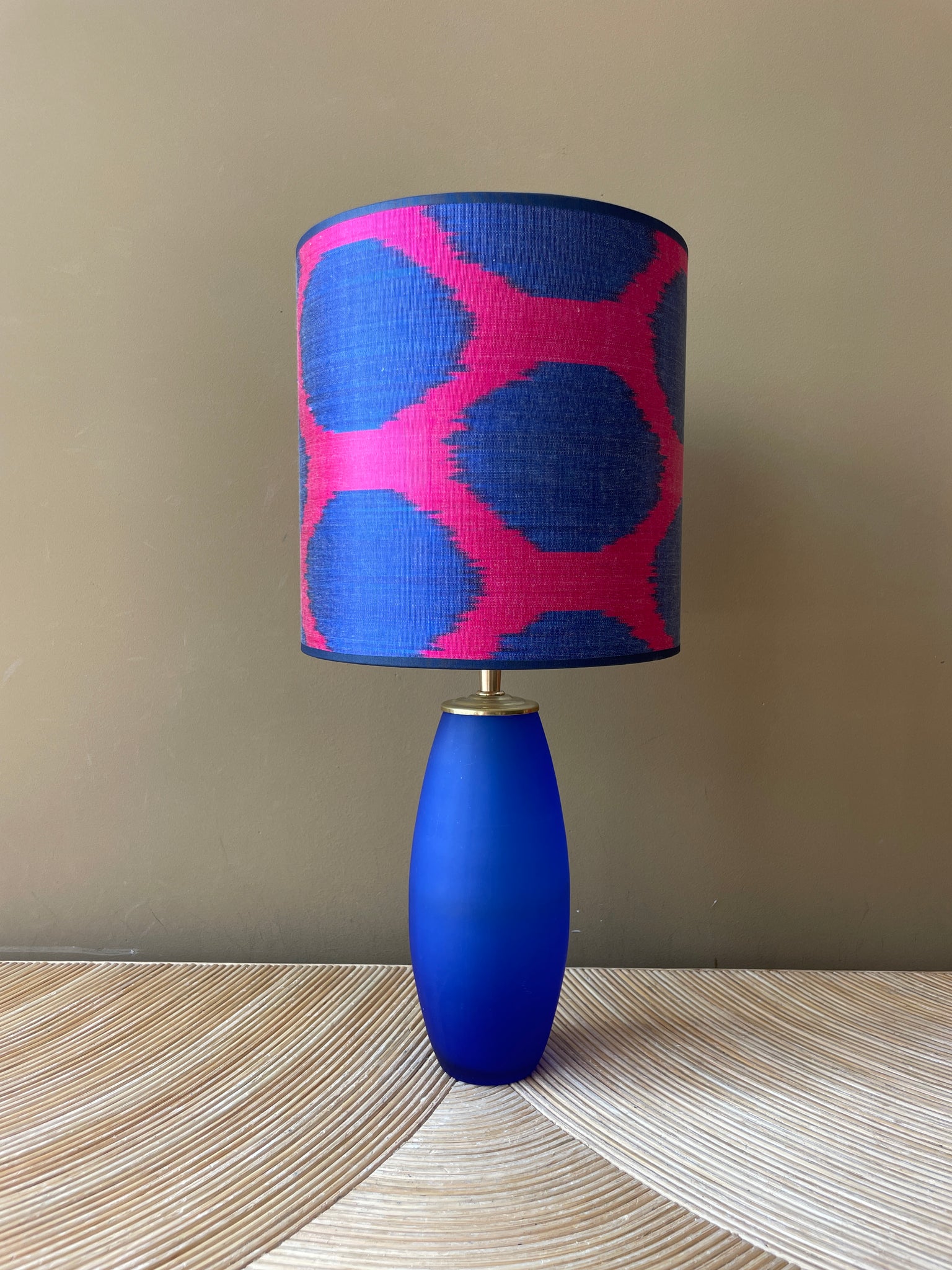 Vintage Blue Oval