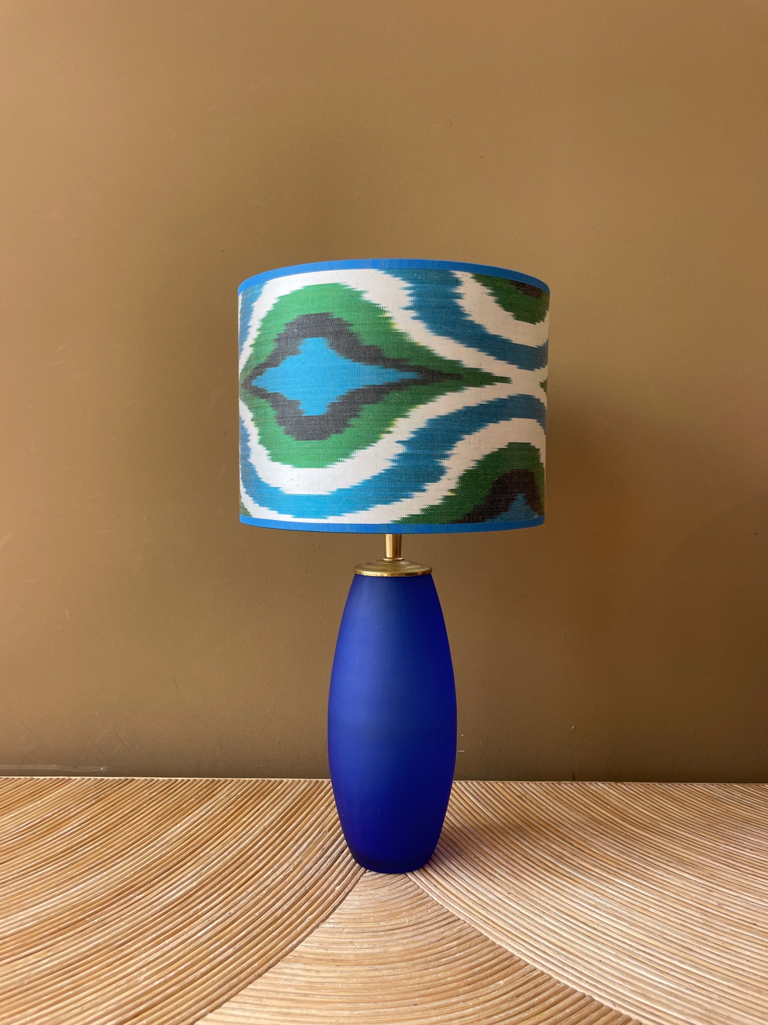 Vintage Blue Oval
