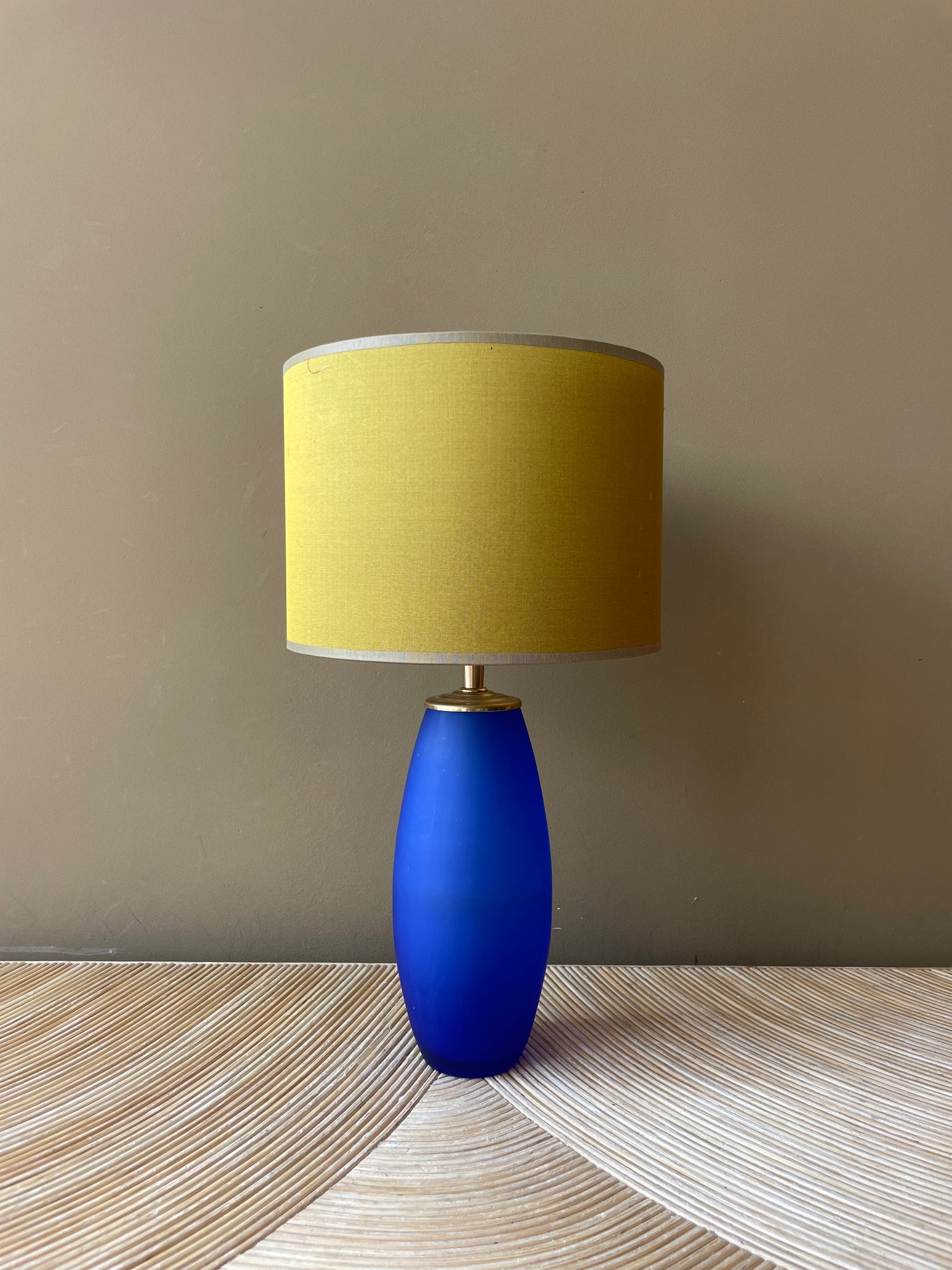 Vintage Blue Oval