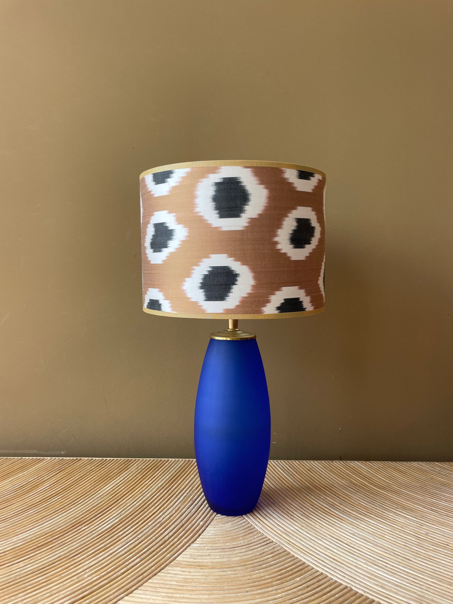 Vintage Blue Oval