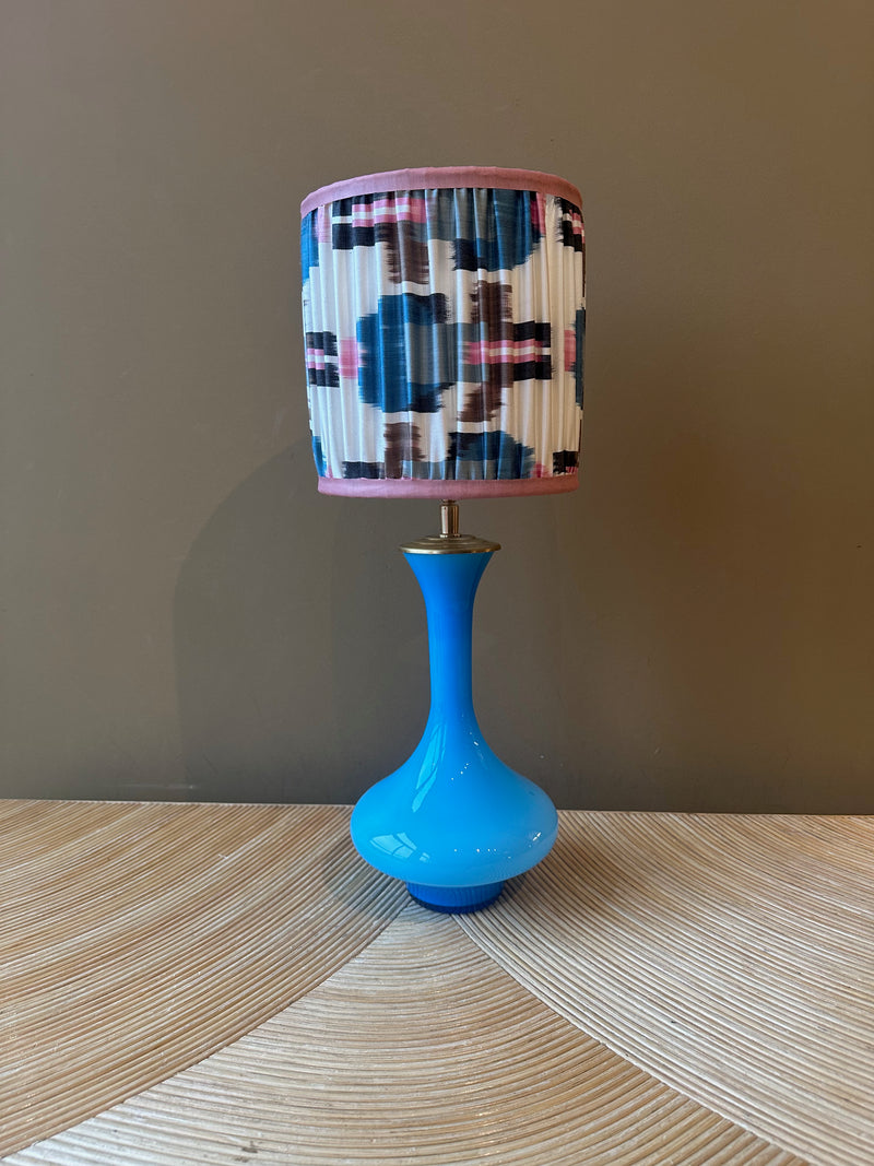 vintage turquoise hips_pink rocket pleated